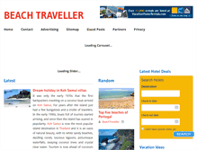 Tablet Screenshot of beachtraveller.net